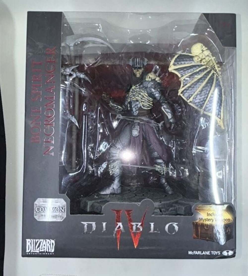 McFarlane Toys Diablo IV Bone Spirit Necromancer 6-Inch Posed Figure